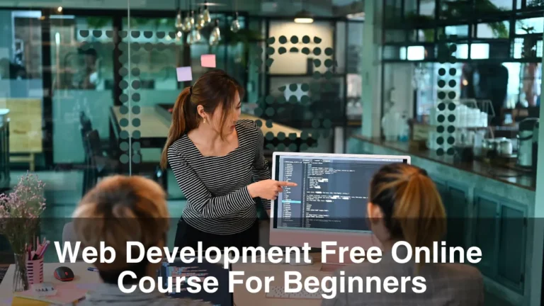 Web Development Free Online Course For Beginners