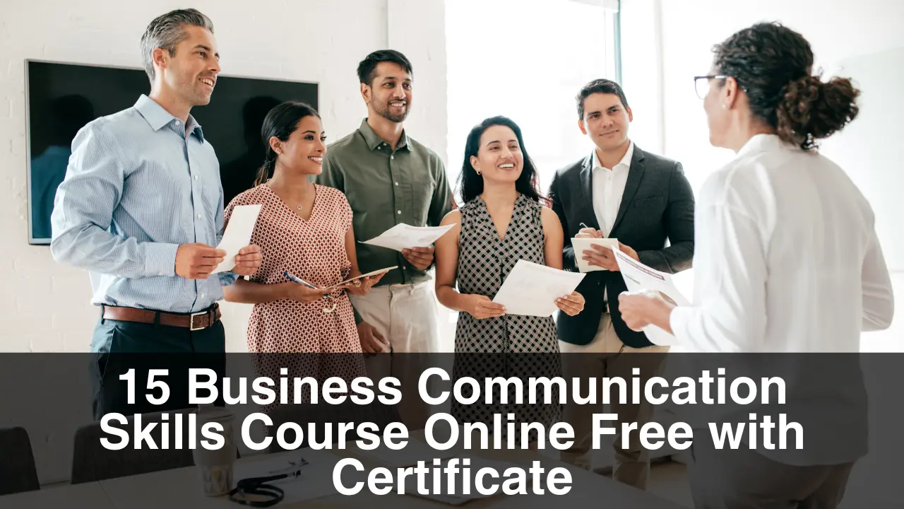 Business Communication Skills Course Online Free with Certificate