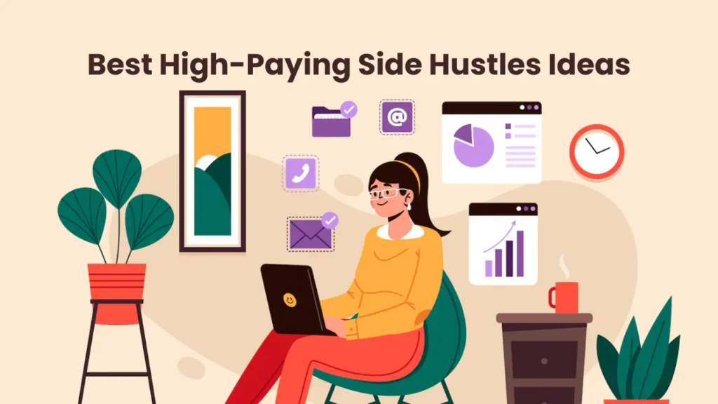 55+ Best High-Paying Side Hustles Ideas You Can Start in 2024 Cover