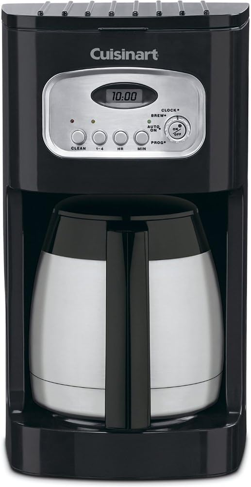 Cuisinart Programmable Coffeemaker Coffemaker, 10-Cup, Black