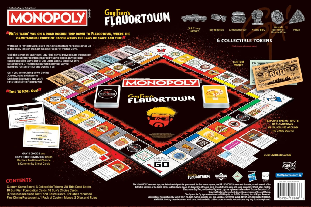 Monopoly: Flavortown Board Game