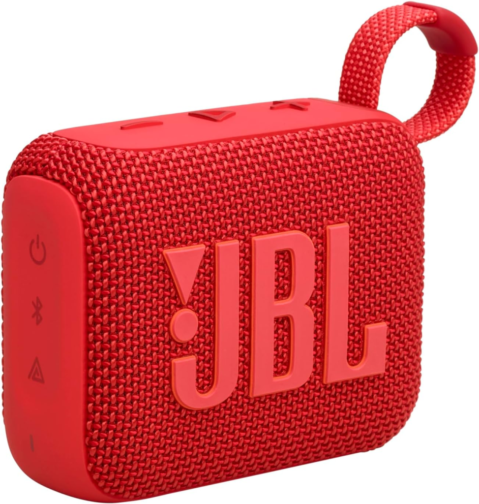 JBL Go 4 - Ultra-Portable, Waterproof and Dustproof Bluetooth Speaker, Big Pro Sound with Punchy bass, 7-Hour Built-in Battery, Made in Part with Recycled